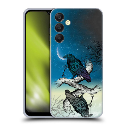 Rachel Caldwell Animals 3 Raven Soft Gel Case for Samsung Galaxy A25 5G