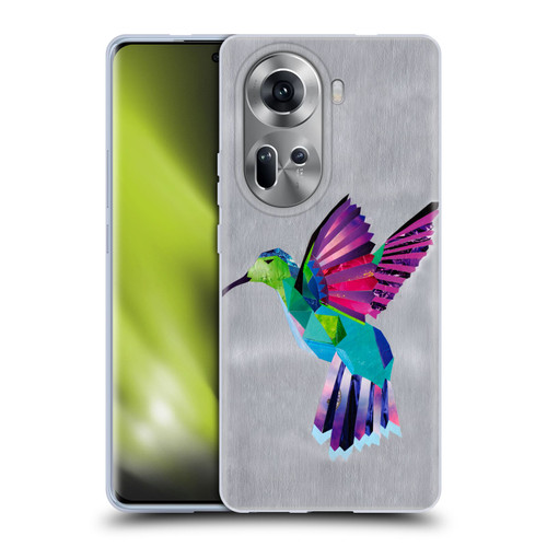 Artpoptart Animals Hummingbird Soft Gel Case for OPPO Reno11