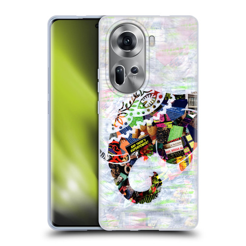 Artpoptart Animals Elephant Soft Gel Case for OPPO Reno11