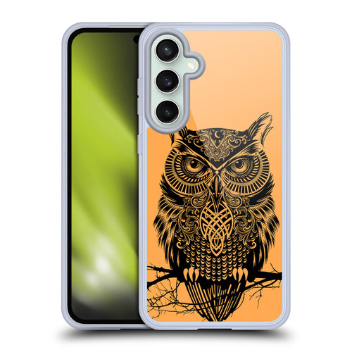 Rachel Caldwell Animals 3 Owl 2 Soft Gel Case for Samsung Galaxy S23 FE 5G