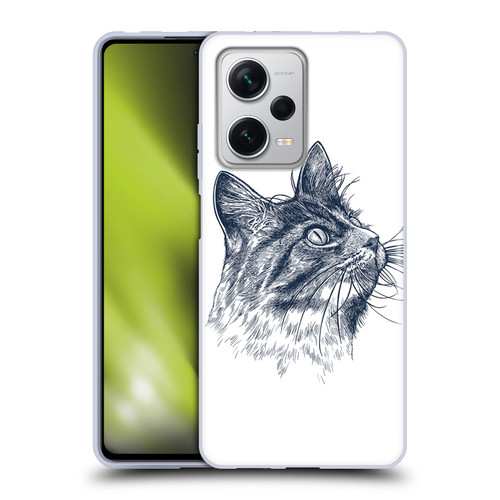 Rachel Caldwell Animals 3 Cat Soft Gel Case for Xiaomi Redmi Note 12 Pro+ 5G