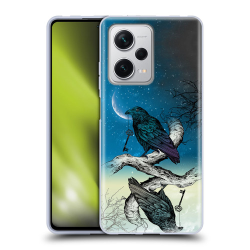 Rachel Caldwell Animals 3 Raven Soft Gel Case for Xiaomi Redmi Note 12 Pro+ 5G