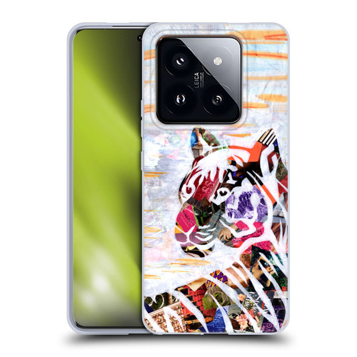 Artpoptart Animals Tiger Soft Gel Case for Xiaomi 14 Pro