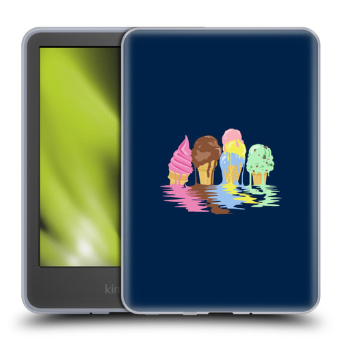 Rachel Caldwell Illustrations Ice Cream River Soft Gel Case for Amazon Kindle 11th Gen 6in 2022