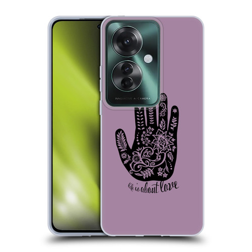 Rachel Caldwell Illustrations About Love Soft Gel Case for OPPO Reno11 F 5G / F25 Pro 5G