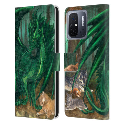Ruth Thompson Dragons Lord of the Forest Leather Book Wallet Case Cover For Xiaomi Redmi 12C