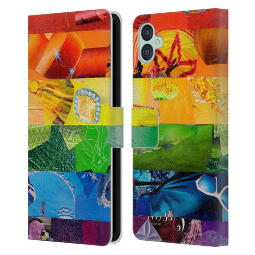 Artpoptart Flags LGBT Leather Book Wallet Case Cover For Samsung Galaxy M04 5G / A04e