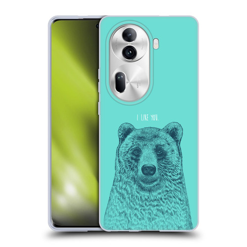 Rachel Caldwell Illustrations Bear Root Soft Gel Case for OPPO Reno11 Pro