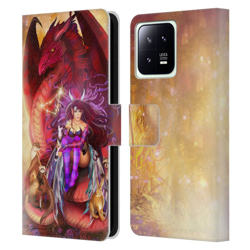 Ruth Thompson Dragons Capricorn Leather Book Wallet Case Cover For Xiaomi 13 5G