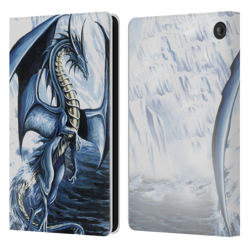Ruth Thompson Dragons 2 Spirit of the Ice Leather Book Wallet Case Cover For Amazon Fire 7 2022