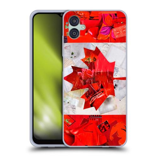 Artpoptart Flags Canada Soft Gel Case for Samsung Galaxy M04 5G / A04e