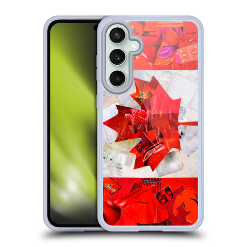 Artpoptart Flags Canada Soft Gel Case for Samsung Galaxy S23 FE 5G & MagSafe