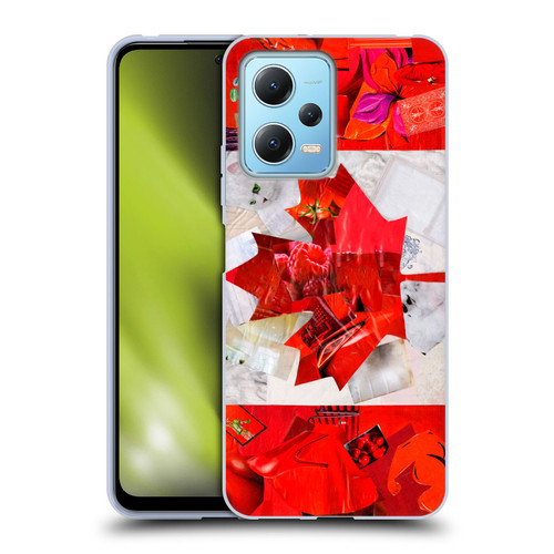 Artpoptart Flags Canada Soft Gel Case for Xiaomi Redmi Note 12 5G