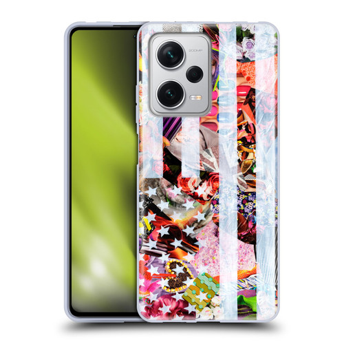 Artpoptart Flags Murican Soft Gel Case for Xiaomi Redmi Note 12 Pro+ 5G