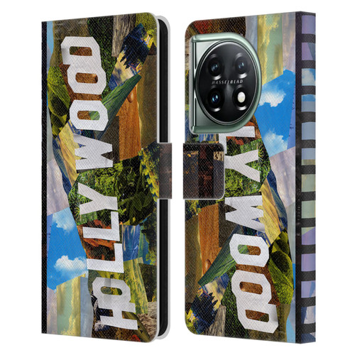 Artpoptart Travel Hollywood Leather Book Wallet Case Cover For OnePlus 11 5G