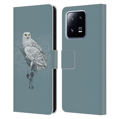 Rachel Caldwell Illustrations Key Holder Leather Book Wallet Case Cover For Xiaomi 13 Pro 5G