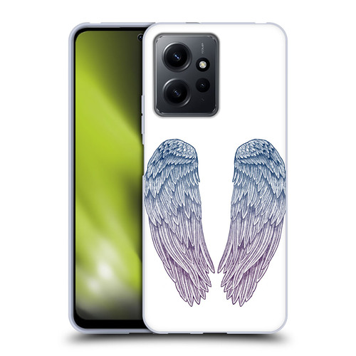 Rachel Caldwell Illustrations Angel Wings Soft Gel Case for Xiaomi Redmi Note 12 4G