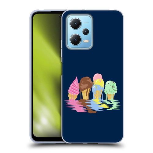 Rachel Caldwell Illustrations Ice Cream River Soft Gel Case for Xiaomi Redmi Note 12 5G