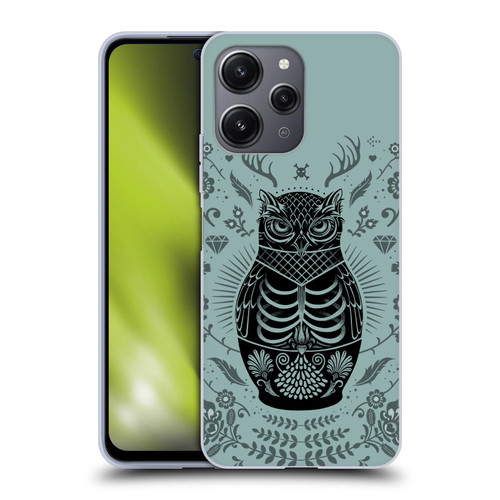 Rachel Caldwell Illustrations Owl Doll Soft Gel Case for Xiaomi Redmi 12