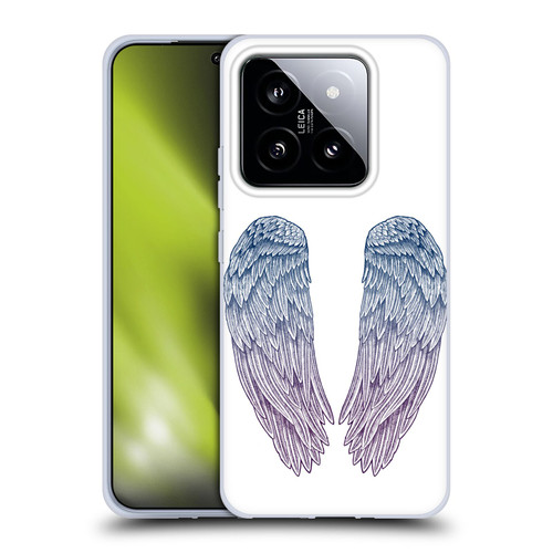 Rachel Caldwell Illustrations Angel Wings Soft Gel Case for Xiaomi 14