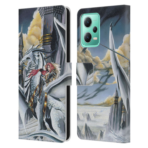 Ruth Thompson Dragons 2 Warring Tribes Leather Book Wallet Case Cover For Xiaomi Redmi Note 12 5G