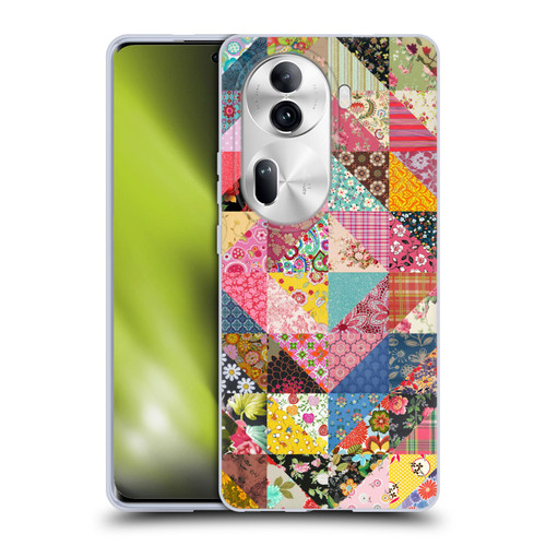 Rachel Caldwell Patterns Quilt Soft Gel Case for OPPO Reno11 Pro