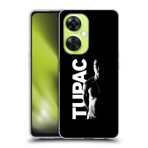 Tupac Shakur Key Art Black And White Soft Gel Case for OnePlus Nord CE 3 Lite 5G