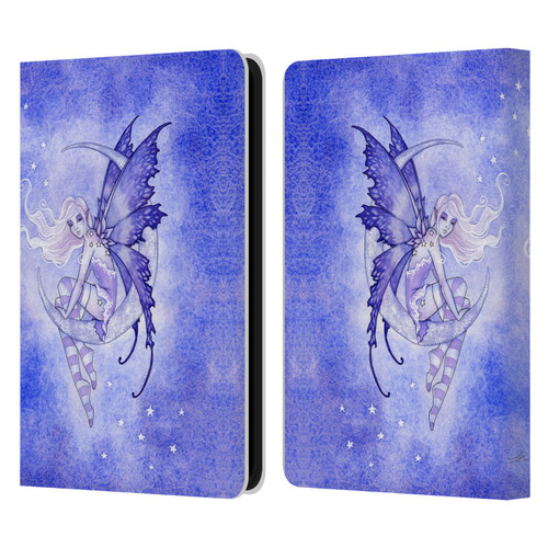 Amy Brown Elemental Fairies Moon Fairy Leather Book Wallet Case Cover For Amazon Kindle 11th Gen 6in 2022