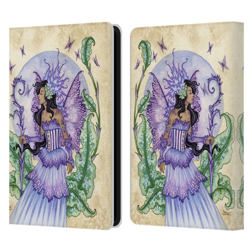 Amy Brown Elemental Fairies Spring Fairy Leather Book Wallet Case Cover For Amazon Kindle Paperwhite 5 (2021)