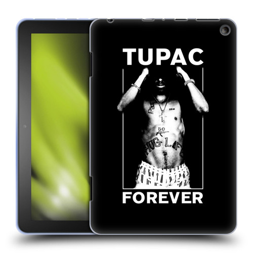 Tupac Shakur Key Art Forever Soft Gel Case for Amazon Fire HD 8/Fire HD 8 Plus 2020
