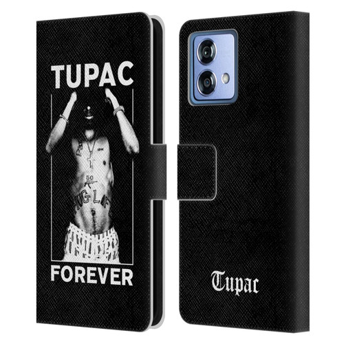 Tupac Shakur Key Art Forever Leather Book Wallet Case Cover For Motorola Moto G84 5G