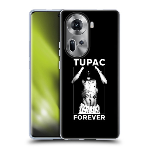 Tupac Shakur Key Art Forever Soft Gel Case for OPPO Reno11