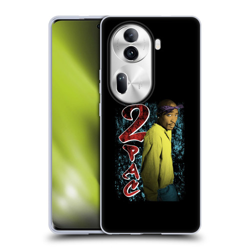 Tupac Shakur Key Art Vintage Soft Gel Case for OPPO Reno11 Pro