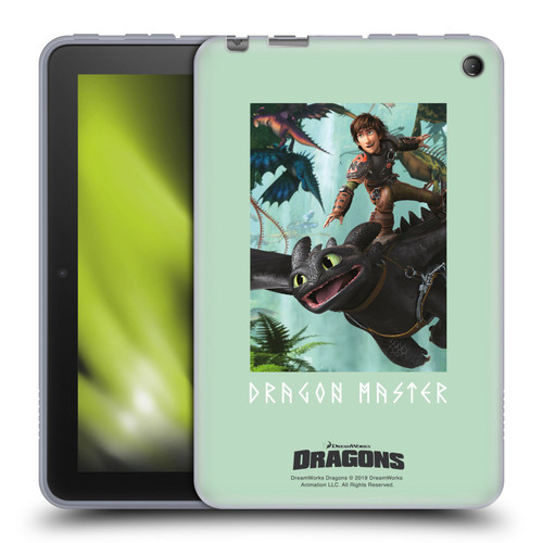 How To Train Your Dragon II Hiccup And Toothless Master Soft Gel Case for Amazon Fire 7 2022