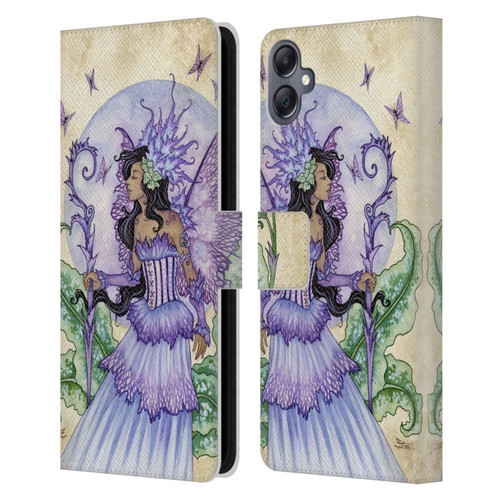 Amy Brown Elemental Fairies Spring Fairy Leather Book Wallet Case Cover For Samsung Galaxy A05