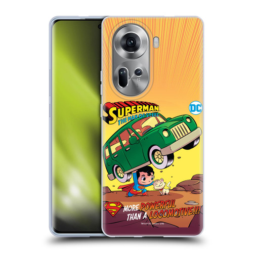 Super Friends DC Comics Toddlers Comic Covers Superman 1 Soft Gel Case for OPPO Reno11