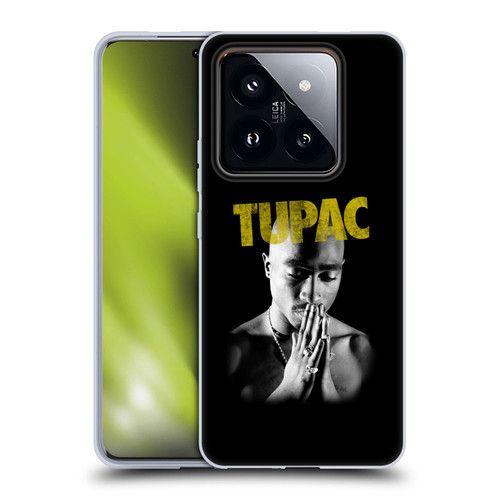 Tupac Shakur Key Art Golden Soft Gel Case for Xiaomi 14 Pro