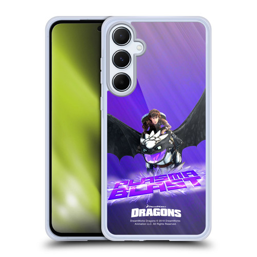 How To Train Your Dragon II Hiccup And Toothless Plasma Blast Soft Gel Case for Samsung Galaxy A55 5G