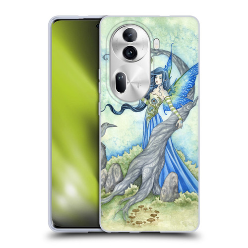 Amy Brown Elemental Fairies Night Fairy Soft Gel Case for OPPO Reno11 Pro