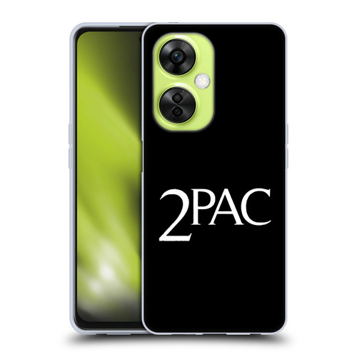 Tupac Shakur Logos Serif Soft Gel Case for OnePlus Nord CE 3 Lite 5G