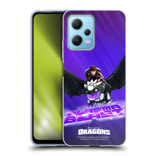 How To Train Your Dragon II Hiccup And Toothless Plasma Blast Soft Gel Case for Xiaomi Redmi Note 12 5G