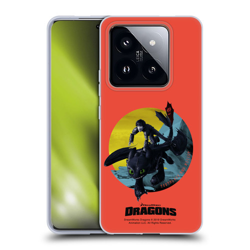 How To Train Your Dragon II Hiccup And Toothless Duo Soft Gel Case for Xiaomi 14 Pro