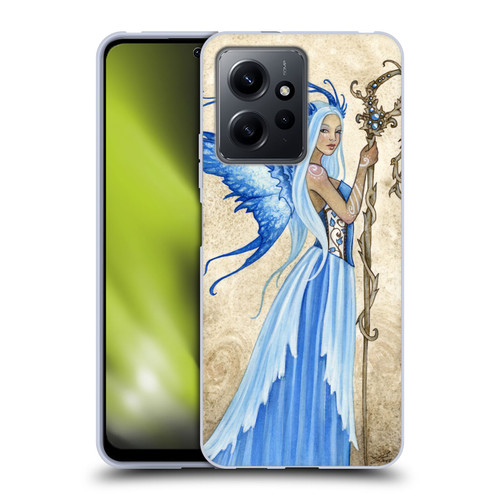 Amy Brown Elemental Fairies Blue Goddess Soft Gel Case for Xiaomi Redmi Note 12 4G