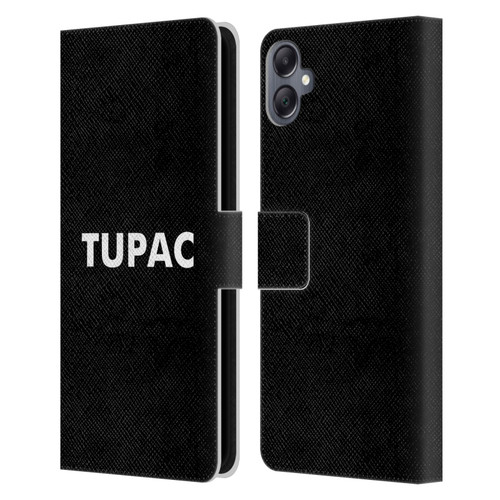 Tupac Shakur Logos Sans Serif Leather Book Wallet Case Cover For Samsung Galaxy A05