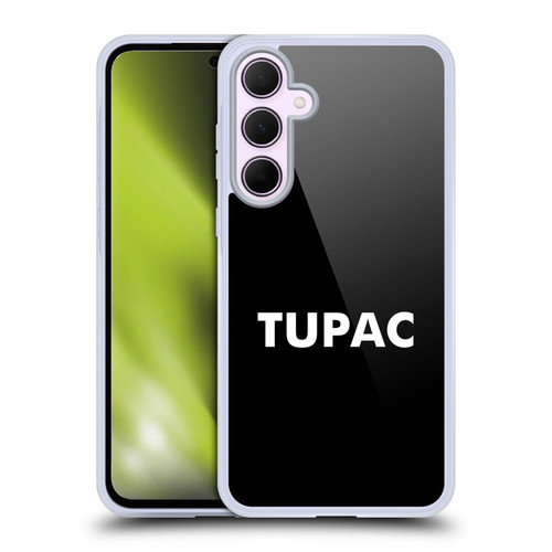 Tupac Shakur Logos Sans Serif Soft Gel Case for Samsung Galaxy A35 5G
