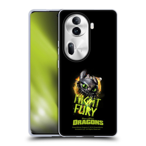 How To Train Your Dragon II Toothless Night Fury Soft Gel Case for OPPO Reno11 Pro