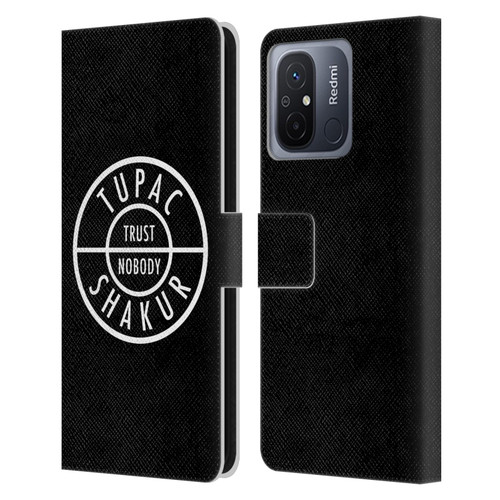 Tupac Shakur Logos Trust Nobody Leather Book Wallet Case Cover For Xiaomi Redmi 12C