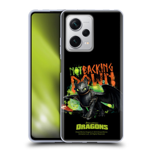 How To Train Your Dragon II Toothless Not Backing Down Soft Gel Case for Xiaomi Redmi Note 12 Pro+ 5G