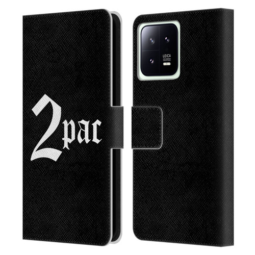 Tupac Shakur Logos Old English Leather Book Wallet Case Cover For Xiaomi 13 5G