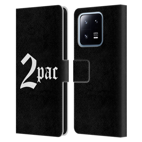 Tupac Shakur Logos Old English Leather Book Wallet Case Cover For Xiaomi 13 Pro 5G